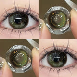 2pcs Color Contact Lenses Pupil 6months Cute Eye Circle Lens