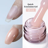 Wine Red Jelly Gel Nail Polish Glitter Nude Translucent Quick Extension Gel Semi Permanent Varnish UV Gel Nail Art 1
