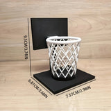 Creative Basketball Hoop Pen Holder Stationery Organizer Pencil Stand Makeup Brush Storage Box Desk Decor School Office Supplies