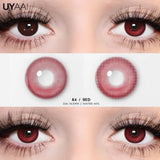 Red Contact Lenses for Eyes Red Color Contact Lenses Makeup Contact Halloween Cosplay Lens Yearly