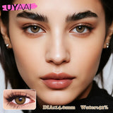 Atmosphere Essential Natural Color Contact Lenses - Bionic Pupil Design, Premium Texture, Versatile Brown/Blue/Gray