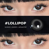 New 1 Pair Colored Contact Lenses with Prescription Myopia Lenses Degree 0~-6.00 Colored Pupils Year Disponible