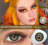 1 Pair Halloween Contact Lenses for Eyes Cosplay Lenses Anime Lenses Anime Accessories Lenses Black Lenses Red Lens