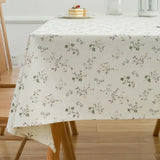 Small Fresh Floral Tablecloth Cotton Thread Lace Dining Table Cover Cloth Household Coffee Table Cover TV Cabinet Tables Cloth