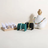 Velvet Display Rack Lightweight Jewelery Bangle Holder Jewelry Rack Stand Elegant Bracelet Storage Organizer For Boutique Store