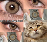 Colored Contacts Lenses with Myopia Naturally Gray Brown Beautiful Pupils with Degree Blue Eyes Lenses Fast Shipping