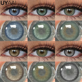 NEW Color Contact Beauty Eye Color Lenses Big Eyes Black Lens Natual look Green Contacts Lenses Makeup Blue Contact Lenses