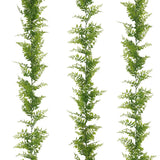 180cm Persian fern Leaves Vines Room Decor Hanging Artificial Plant Plastic Leaf Grass Wedding Party Wall Balcony Decoration