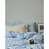 Miolife Pure Cotton Waed Bedding Nordic Stripe Pattern Warmth Retention Function Bed eet Set Four Piece Ensemble