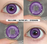1 Pair Cosplay Color Contact Lenses for Eyes Anime Red Lenses Pink Halloween Cosmetic Contact Yearly Purple Eye Lenses
