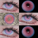 Colored Contact Lenses Lalens Ever Gray Angel Green Pink Color Contacts Eye Lens Eyes Half Year 2Pcs