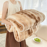 Throw Blankets for Couch Gift for Girls Women Comfortable Plush Cozy Faux Rabbit Fur Warm Fleece Soft Sofa Cover Blanket Camping