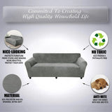 Velvet Sofa Cover Elastic Sofa Funda Sofa Cover for Living Room Corner Sofa L-shaped Couch Slipcover 1/2/3/4 Seater