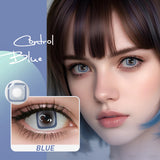 6 Months Wear Myopia Colored Lenses Power Pussy Control Grey Soft Contacts Cosplay Eye Makeup Cosmetic