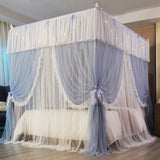 Romantic Double Layer Mosquito Net Without Frame Palace Bed Curtain Tent Lace Princess Style Girl Bed Room Decoration