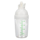 New Salad Dressing Shaker Drop Resistant Sauces Dispenser with Lid Free Salad Dressing Container Jar Kitchen Accessories Tools