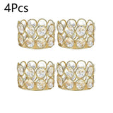 Crystal Votive Candle Holders Tealight Jewel Bowl Stands Decorative Centerpiece for Wedding Party Home Table Decor