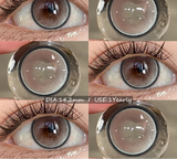 1pair Eyes Contacts Lense Color Contact Lenses Natural Gray Contact Brown Lens Fashion Beauty Makeup Blue EyeLenses