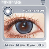 2pcs Half-Yearly Colored Contacts Big Diameter High Moisture Soft Lenses for Women Cosplay Halloween