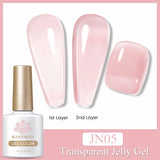 10ml Blossoming Gel Nail Polish Clear Watercolor Spreading Effect Functional Gel Easy To Apply Nail Art Design Home