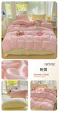 Solid Color Bedding Set Kids Twin Full Queen Size Washed Cotton Single Couple Duvet Cover Set Quilt Cover Pillowcases Bed Linen