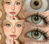 1Pair Korean High Quality Lenses Color Contact Lenses for Eyes Purple Lenses Blue Eye Lens Soft Cosmetic Brown Contacts