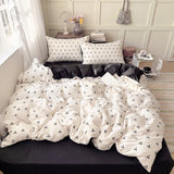 3/4Pcs Digital Printing Cartoon Bedding Set Single Queen King Size Duvet Cover Set Bed Sheet Pillowcases