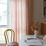 Modern Linen Curtains for Living Room Bedroom Pure Color Cotton Linen Curtains Fabric Semi-shading Ramie Tulle