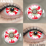 Purple Cosplay Color Contact Lenses Crazy Halloween Fashion Beauty Pupils Role Playing Party Cosmetic Color Lens
