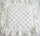 1PC White Khaki Beige Gray Cotton Seat Cushion Sofa and Chair Cushion 40X40CM  50X50CM 55X55CM  60X60CM