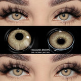 Fashion Colored Contact Lenses for Eyes Natural Gray Contact Blue Eyes Lenses Gray Contacts Yearly Green Pupils 1pair