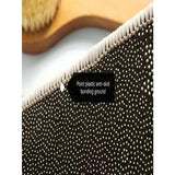 Ins style black letter bedroom bedside blanket, living room carpet, coffee table mat,anti slip,absorbent,dirt resistant foot pad