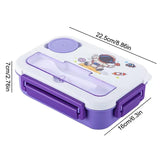 1300ML Cartoon Pattern Lunch Box for Kids Microwave Oven Bento Boxes Food Container with Dinnerware Sandwich Snack Fruit box