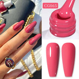 10ml Purple Red Series Gel Nail Polish Winter Dark Purple Nail Art Varnish Semi Permanent Soak Off UV LED Gel