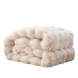 Imitation Rabbit Fur Plush Blanket, Throw Blanket, Warm, Super Comfortable, Bed, Luxury, Warm, Sofa Cover, 130x160cm, Winter