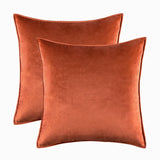 Set of 2 Velvet Throw Pillow Case Cushion Cover 30x50cm 45x45cm 50x50cm 60x60cm Home Decor Cojines Black Green Grey
