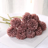5Pcs Hydrangea Artificial Flowers Bouquet For Home Bedroom Decor Wedding Decoration Craft Vases Flower Arrangement Accessories