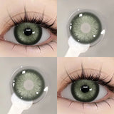 Natural Colored Contact Lenses Brown Eye Lenses Gray Contacts Blue Lens Colored Pupils Cosmetics Beauty Yearly Use