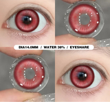 1 Pair Cosplay Color Contact Lenses for Eyes Anime Red Lenses Pink Halloween Cosmetic Contact Yearly Purple Eye Lenses