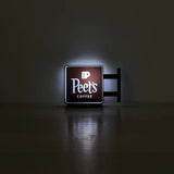 Glowing Mini Fridge Magnets Light Box Coffee Beer Illuminated Home Decor Accessories Japanese Underground Iron Family Rosen