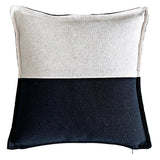 American Luxury Cotton Cushion Cover Geometric Striped Black Thickened Sofa Throw Pillow Cover Decorative Living Room Home Decor