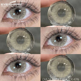 2Pcs Natural Color Contact Lenses for Eyes Korean Brown Lenses Beauty Fashion Gray Lense Blue Eye Lenses Pink Contacts