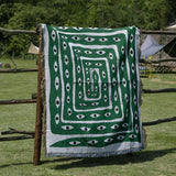 Retro Boho Cotton Linen Blanket Sofa Towel Knit Bohemian Bedspread Pad Mat Bohemian Throw Travel Bedspread Sofa Cover Blankets