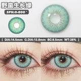 1pair Blue Green Gray Brown Color Contact Lenses Newyork Circle Lens 14.5mm