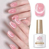 10ml Green Wormhole Cat Magnetic Gel Nail Polish 9D Glitter Soak Off UV LED Nail Art Varnish Manicure DIY At Home