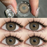 Natural Color Lens Eyes 2pcs Color Contact Lenses For Eye Blue Beauty Contact Lenses Eye Yearly Cosmetic Color Lens
