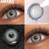 1 Pair soft Lenses Colored Contact Beauty Colored Pupils Green Contact Lenses Natural Look Lenses Women Brown Pupils