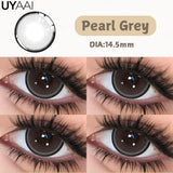 NEW Color Contact Lenses For Eyes Beauty Color Contact Cosmetic Beauty Natural Color Pupils Black Lens Big Eyes Green lens