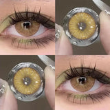 Newyork Green Blue Brown Gray Cosmetic Color Contact Lenses Cosplay 1pair Halloween Lens 14.5mm