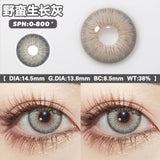 1pair Blue Green Gray Brown Color Contact Lenses Newyork Circle Lens 14.5mm